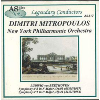 BEETHOVEN - Mitropoulos - Symphonie n°8 op.93..